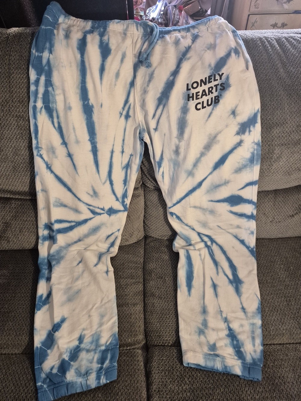 Lonely Hearts Club Tie Dye Sweatpants Size 2XL